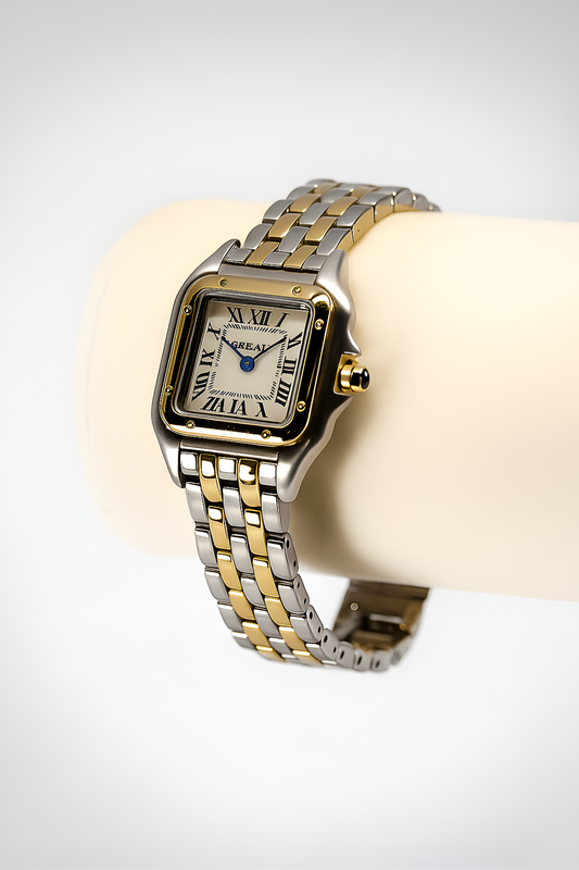 Classic Watch Gold & Silver